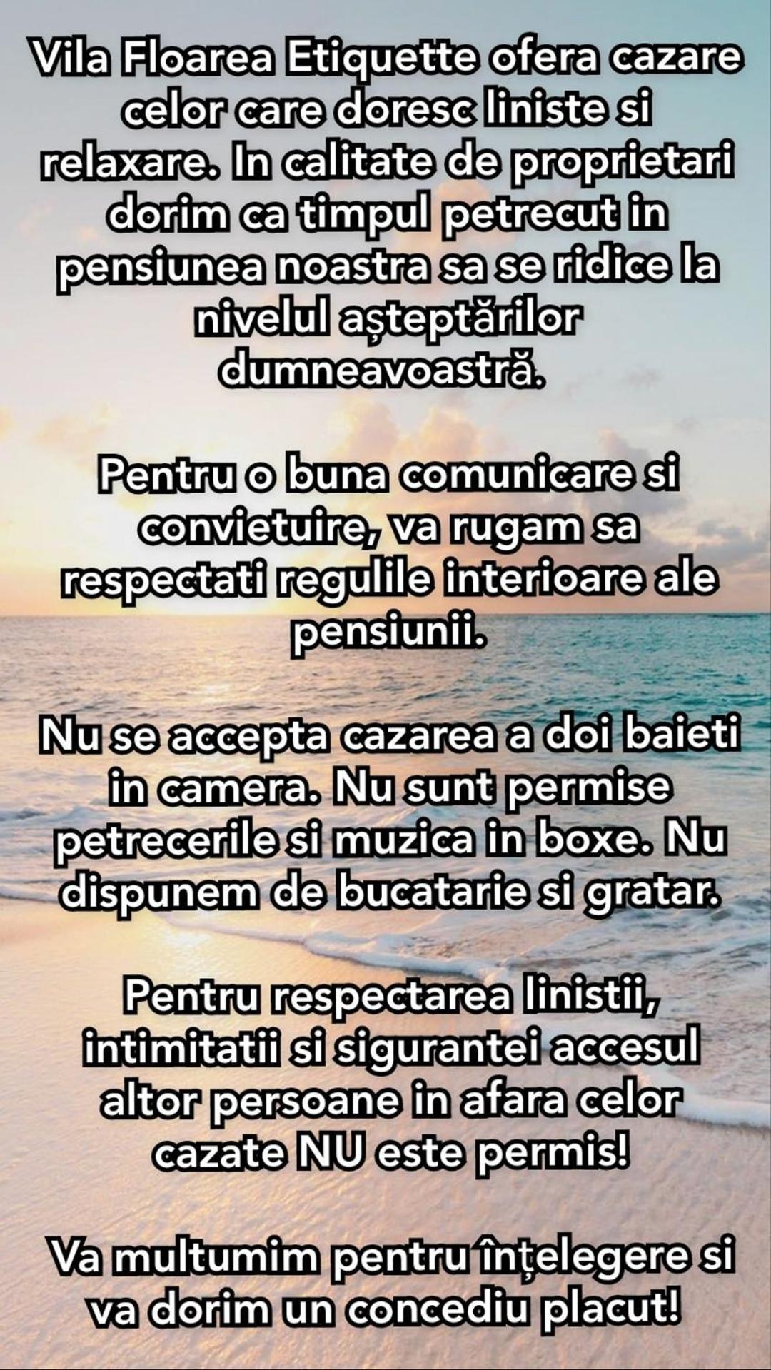 Vila Floarea Etiquette Costinesti Extérieur photo